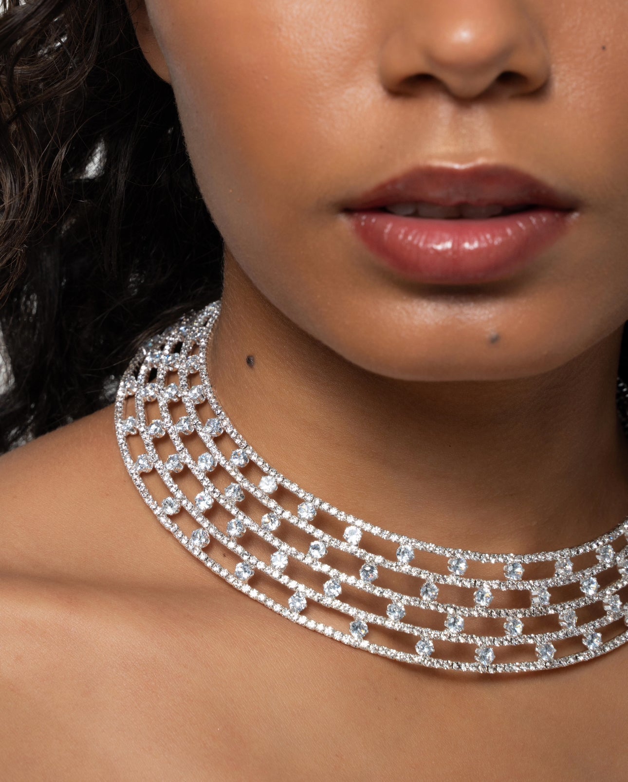 THE MONACO CHOKER SILVER