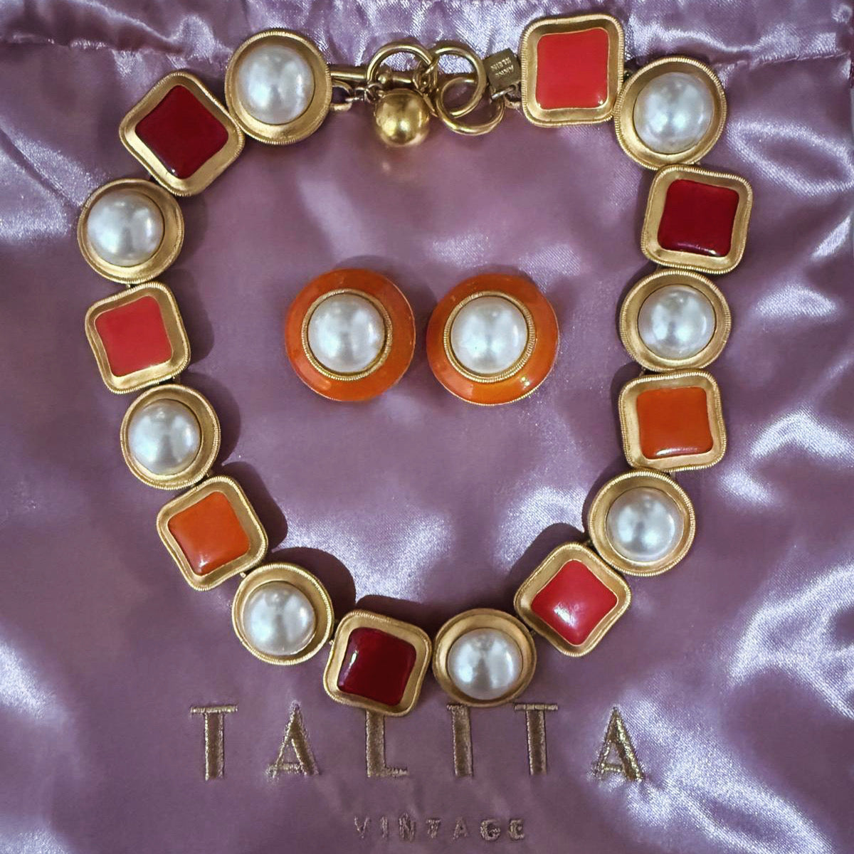 CORAL RIVIERA NECKLACE