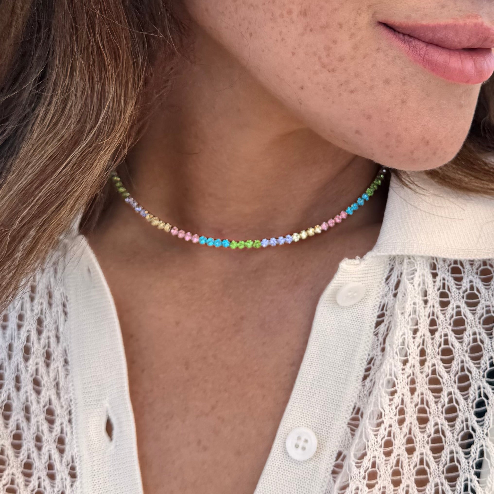INNER LIGHT CHOKER GOLD CANDY