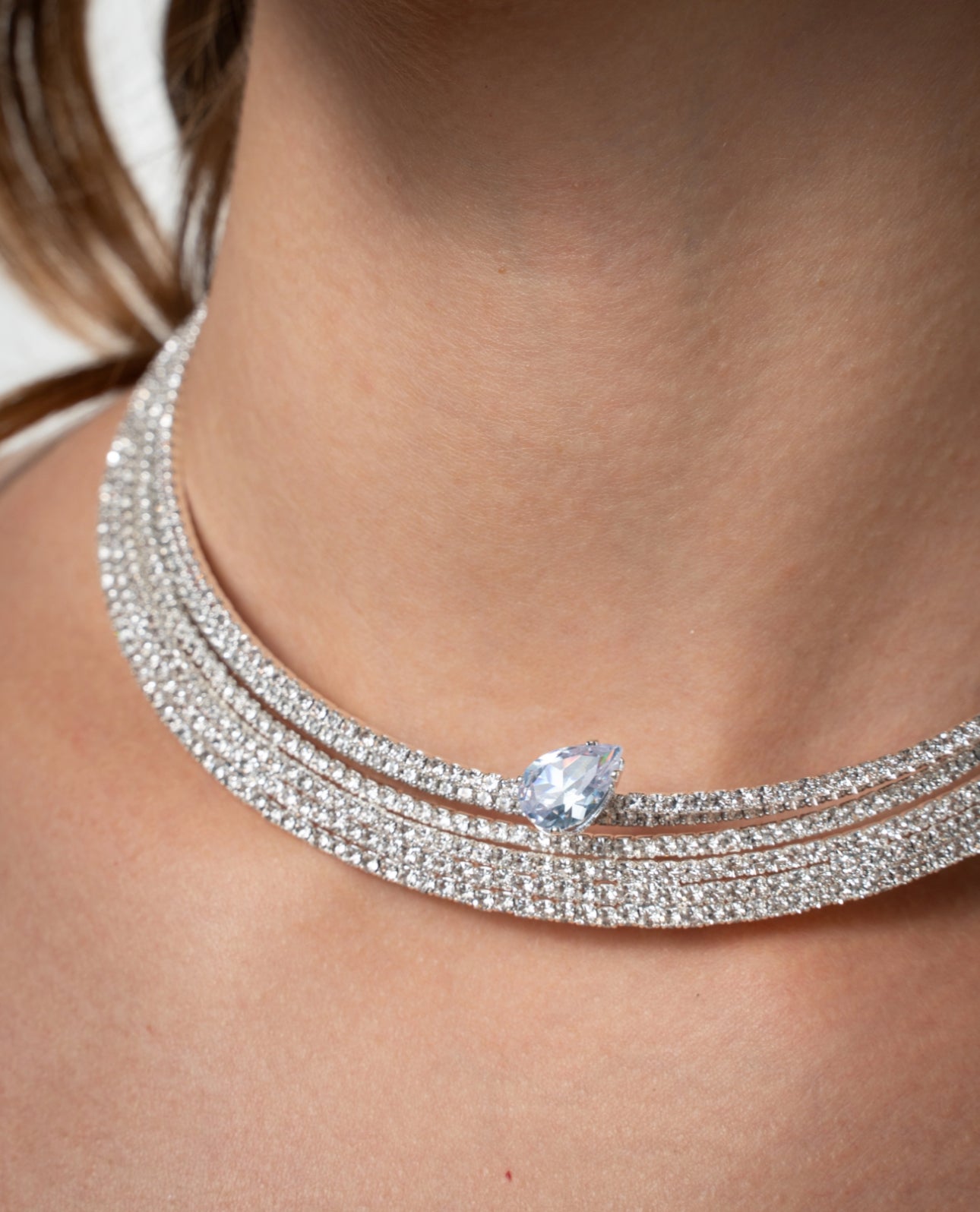 NORTH STAR CHOKER SILVER