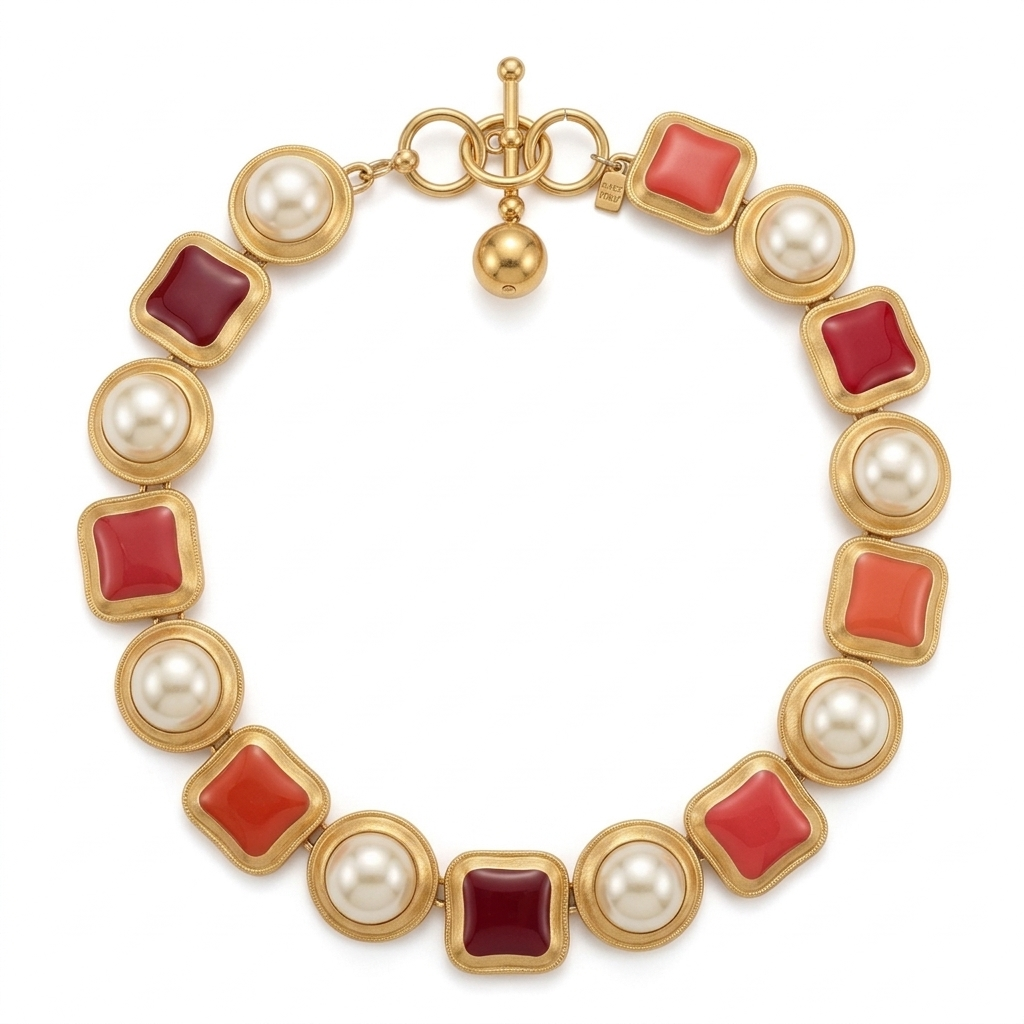 CORAL RIVIERA NECKLACE