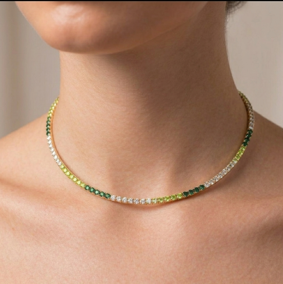 INNER LIGHT CHOKER GOLD EARTH