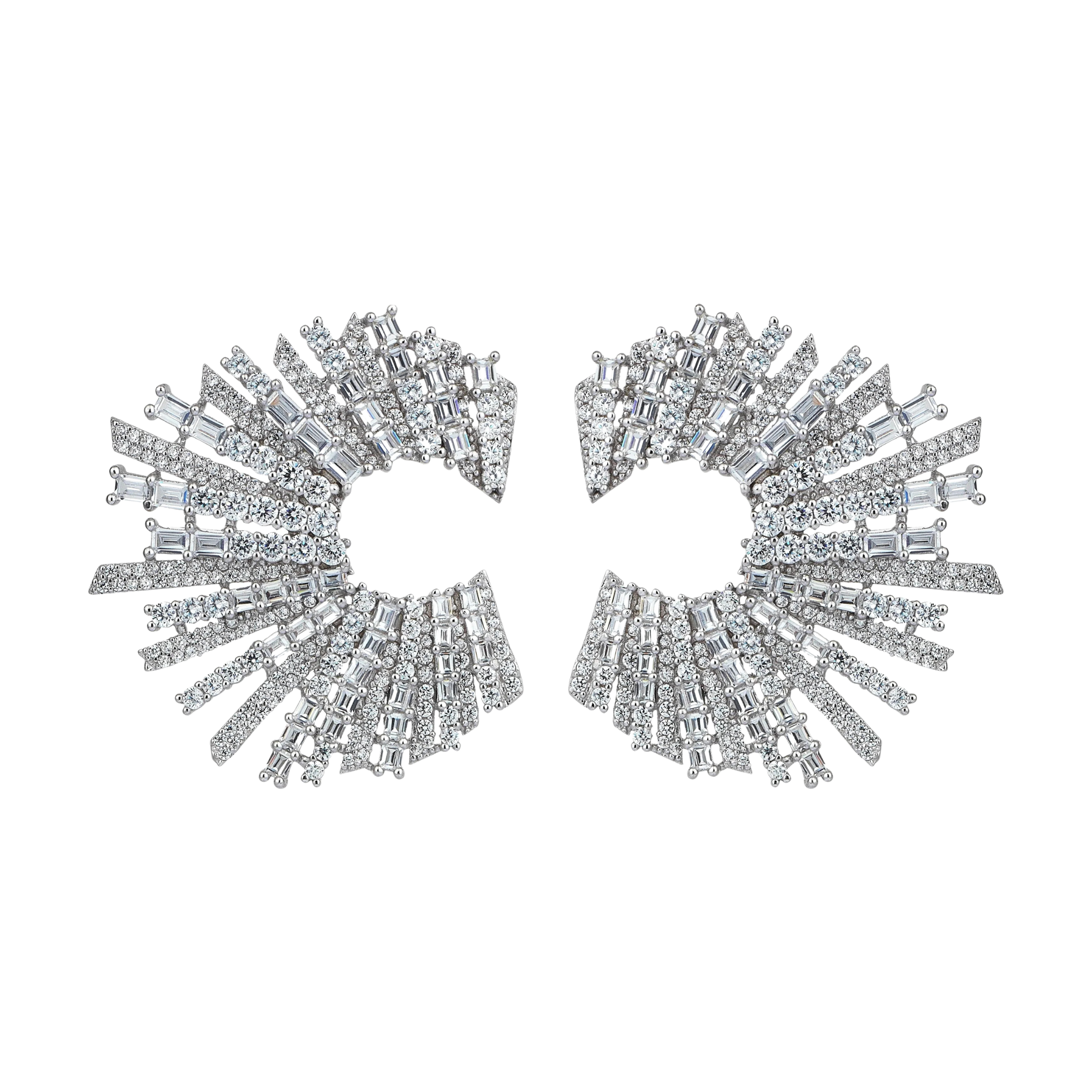 STARSTRUCK EARRINGS SILVER