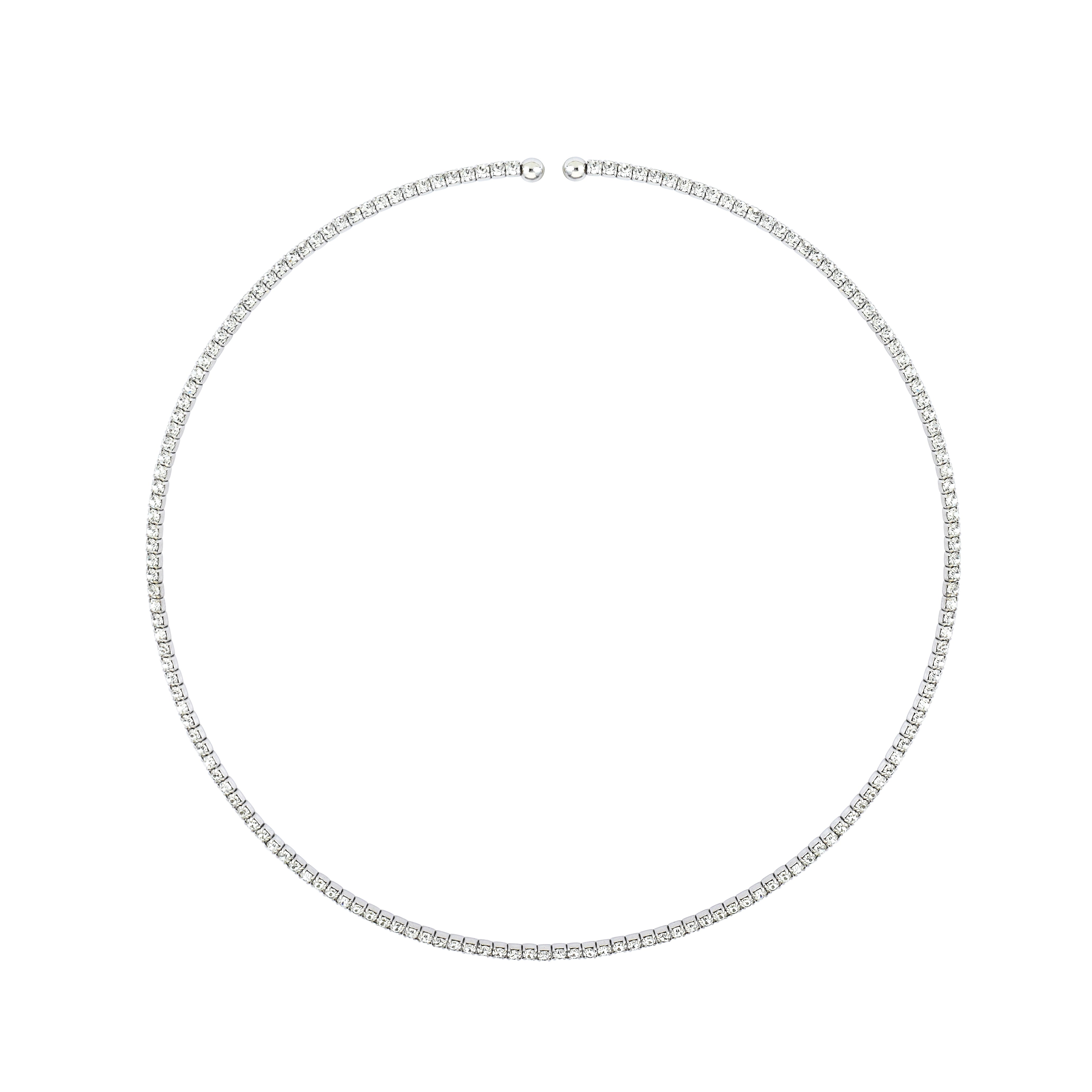 INNER LIGHT CHOKER SILVER