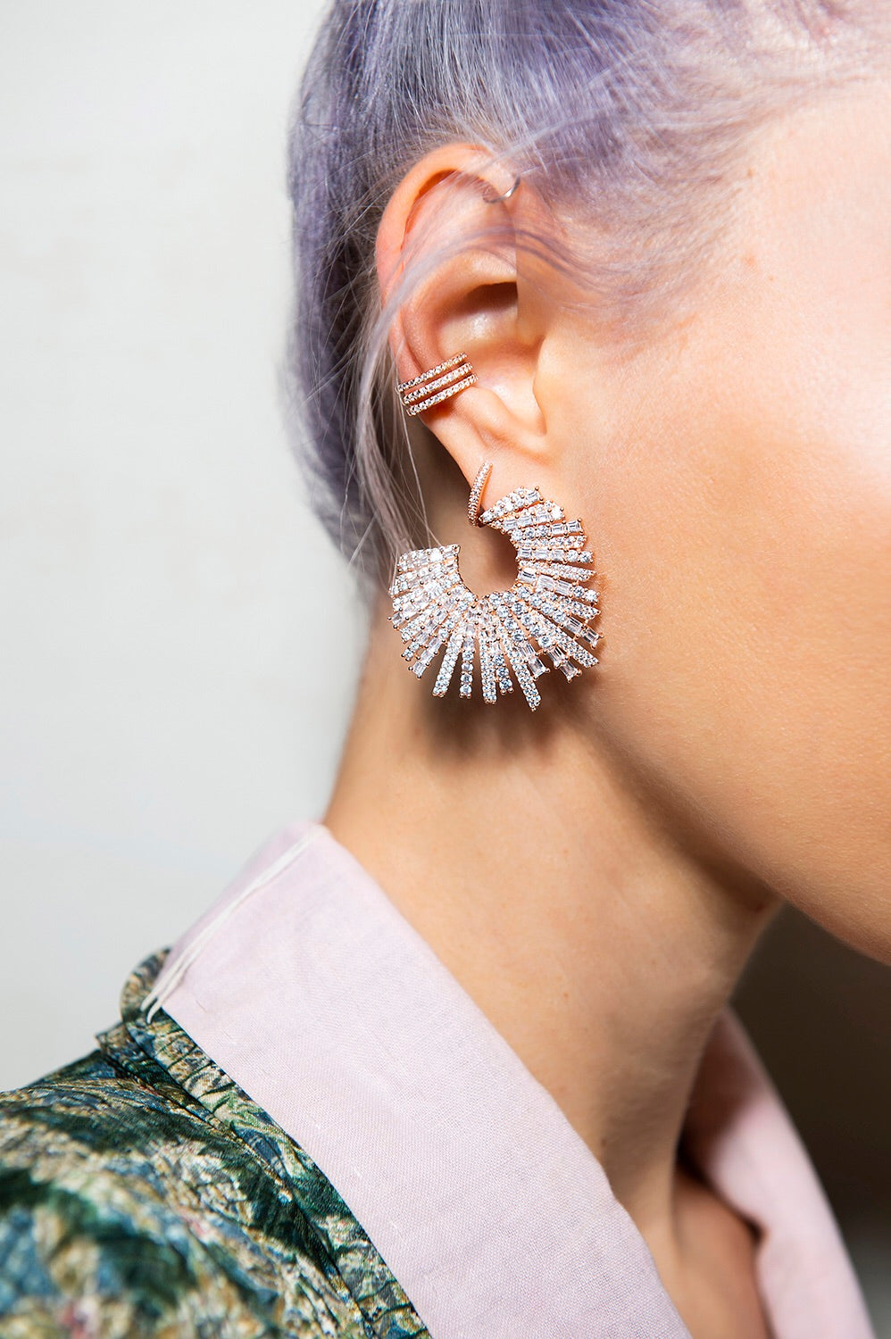 STARSTRUCK EARRINGS ROSE
