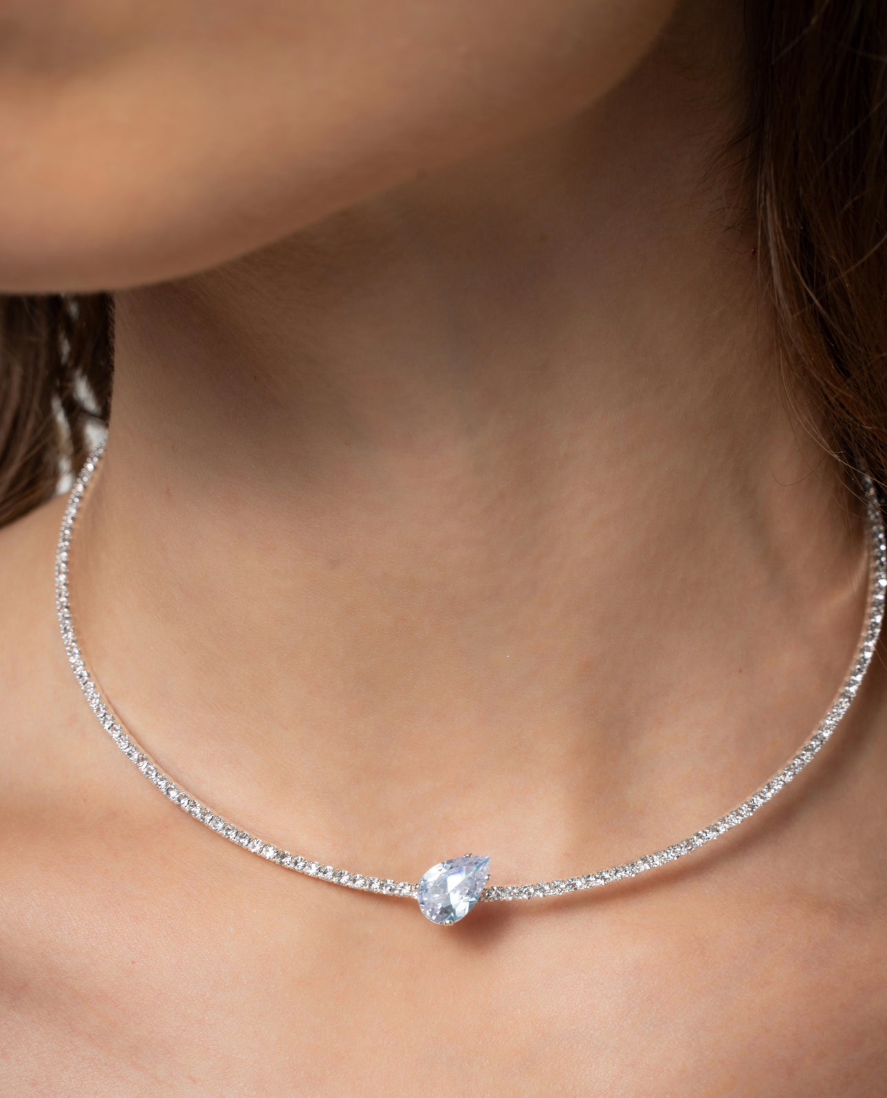 NORTH STAR CHOKER SILVER