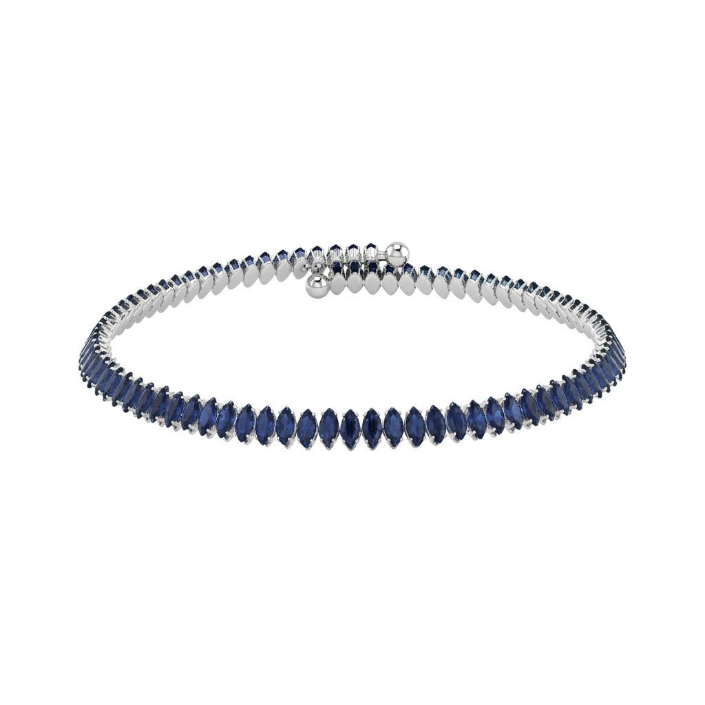 MARQUISE CHOKER BLUE