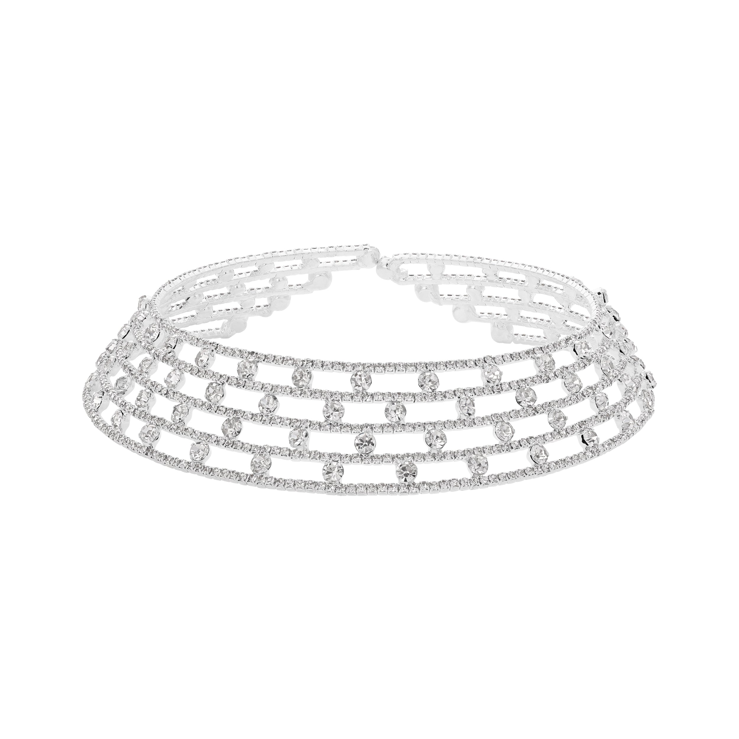 THE MONACO CHOKER SILVER