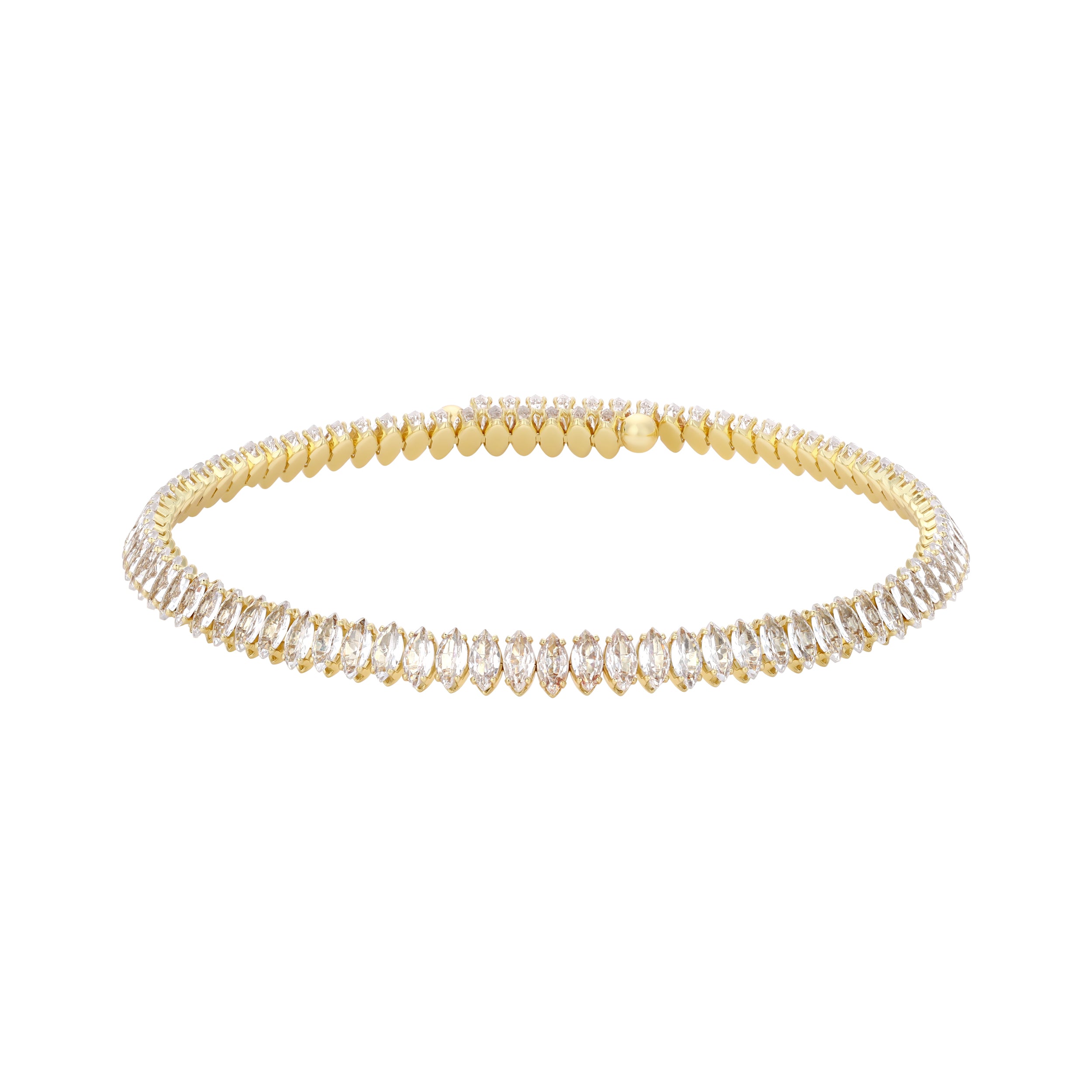 MARQUISE CHOKER GOLD
