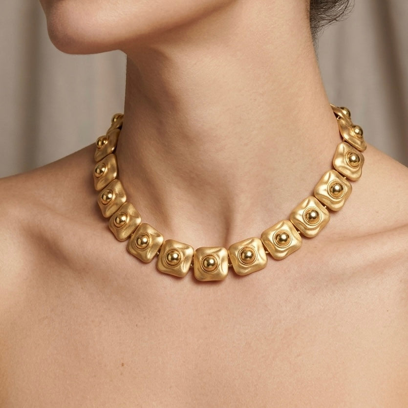 SQUARE LINK NECKLACE
