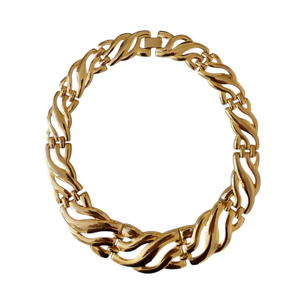 BOLD WAVE NECKLACE