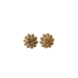 ENAMEL FLOWER EARRINGS