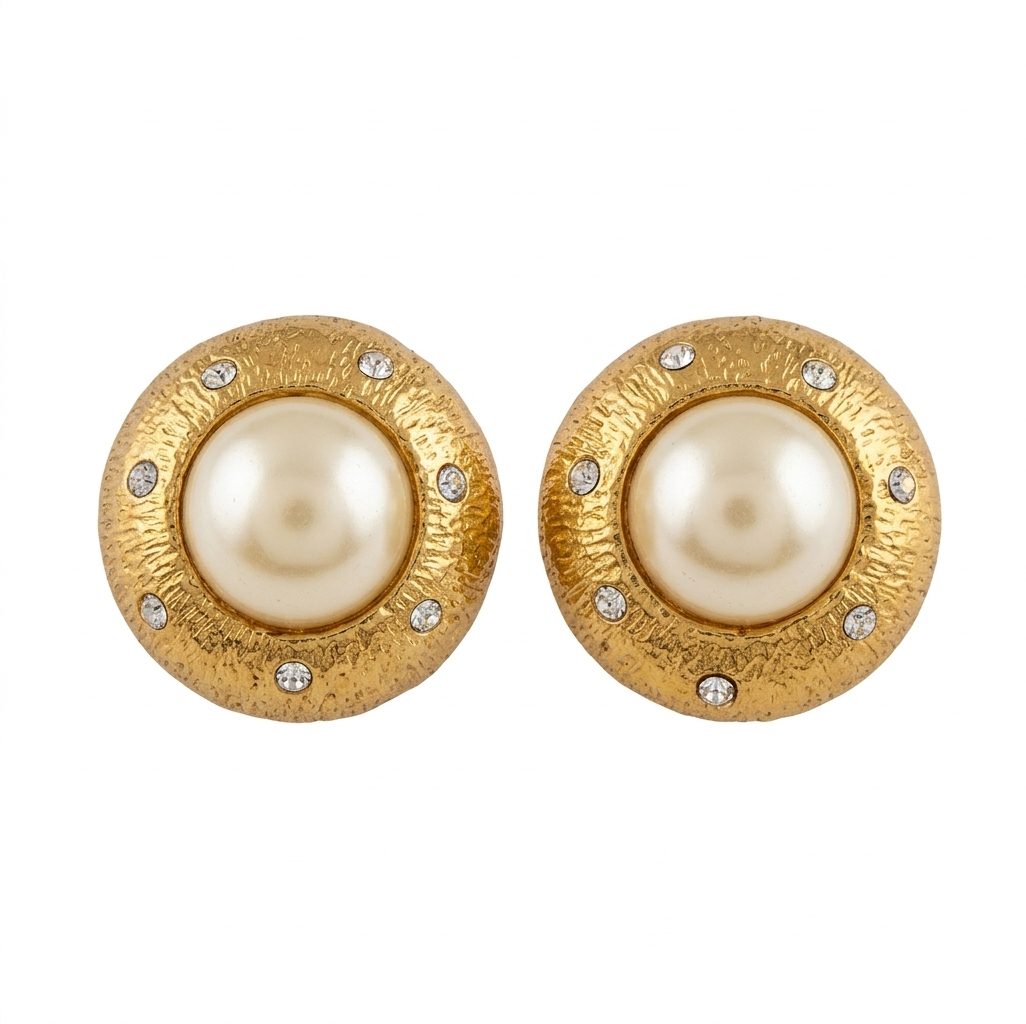 PEARL HALO CLIP-ONS