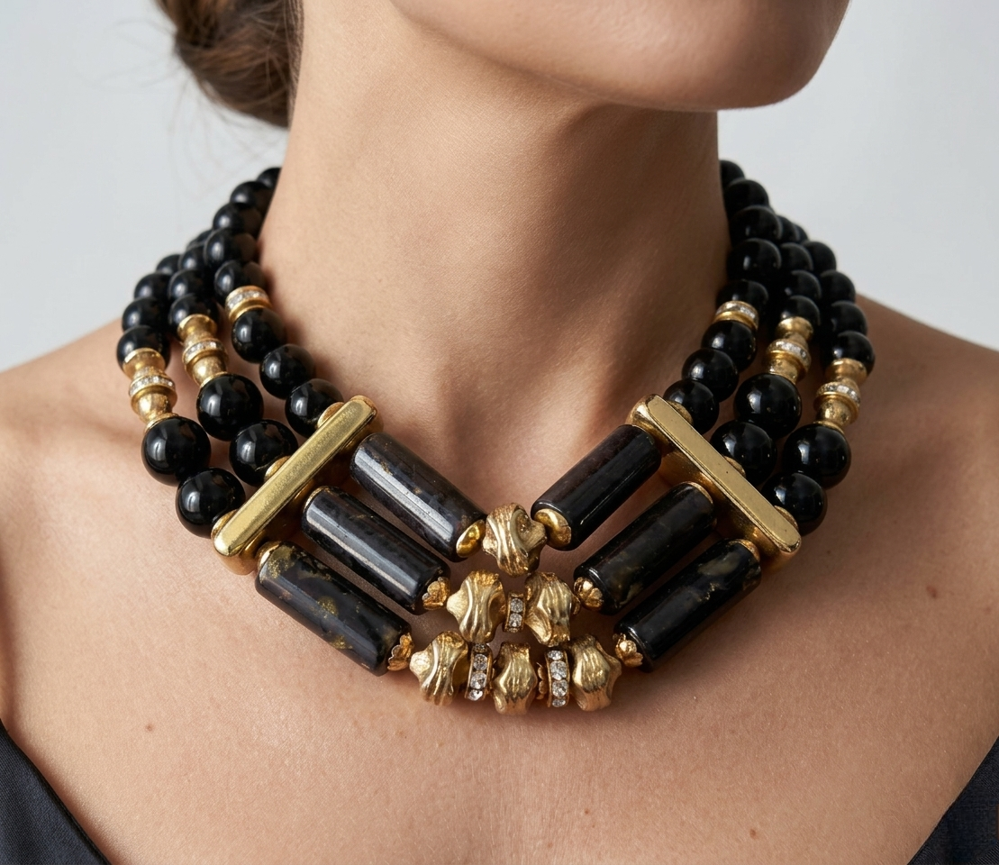 MIDNIGHT MAJESTY NECKLACE