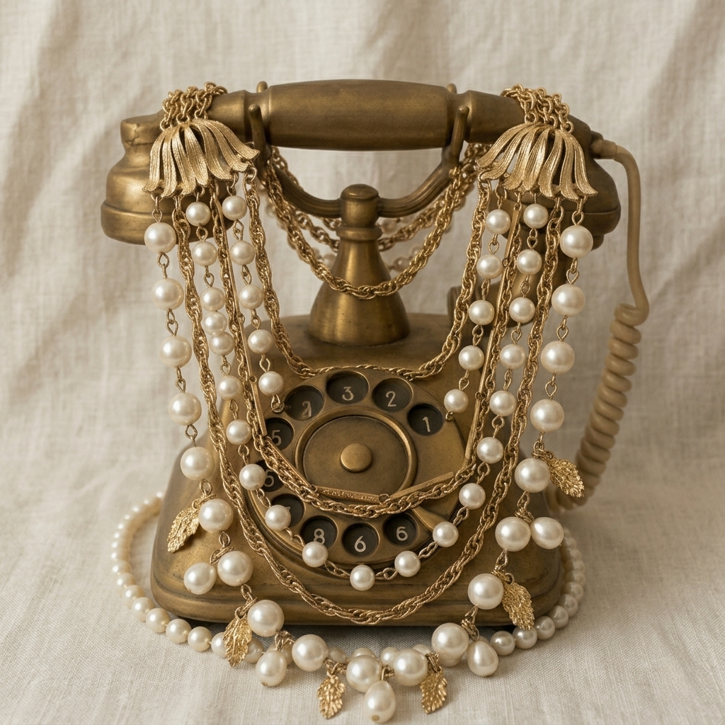 FRINGE PEARL NECKLACE