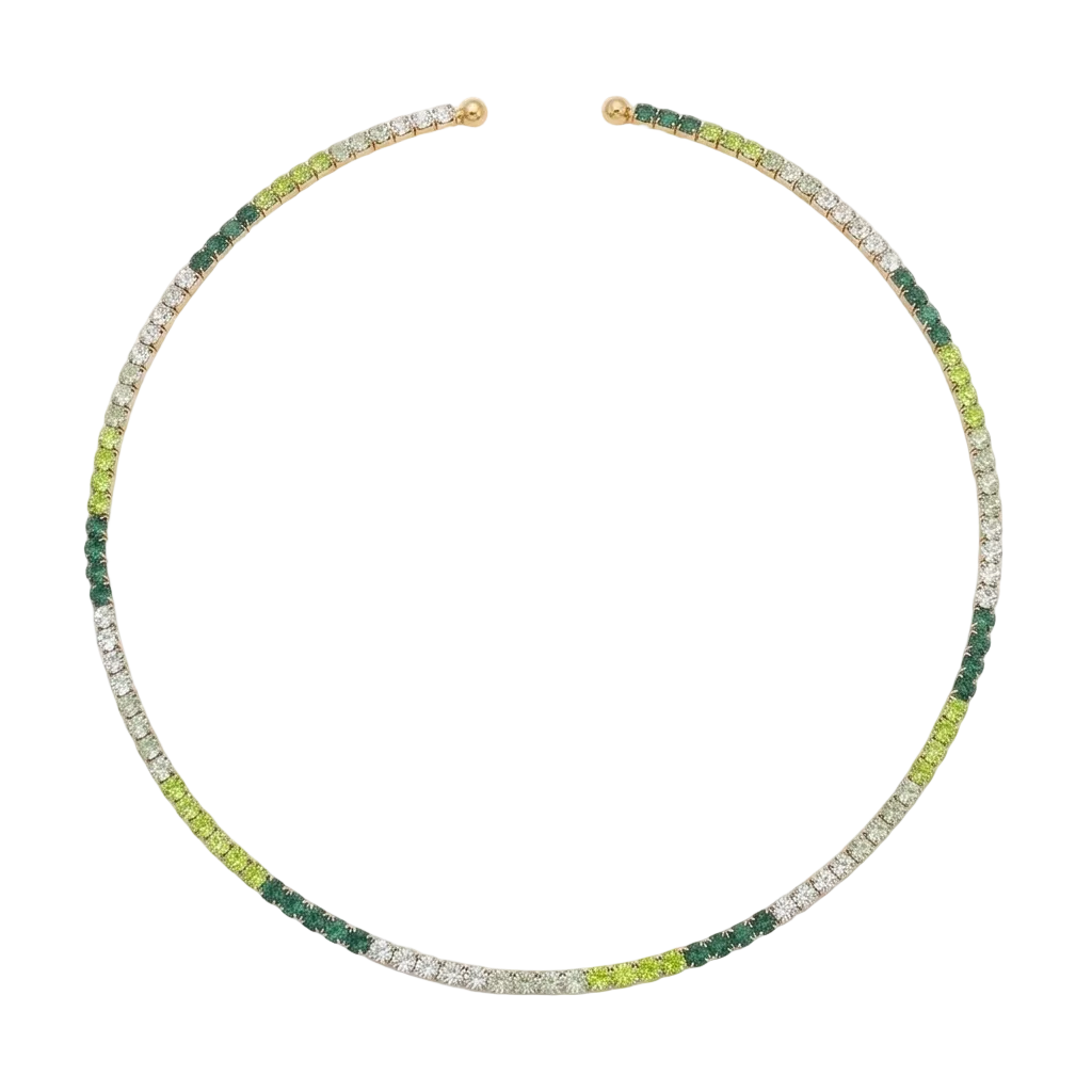 INNER LIGHT CHOKER GOLD EARTH