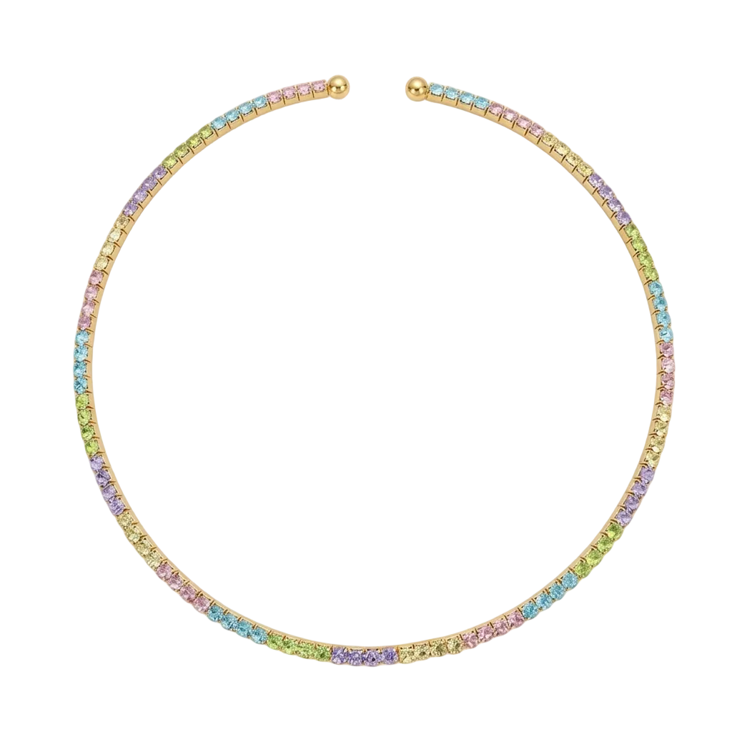 INNER LIGHT CHOKER GOLD CANDY