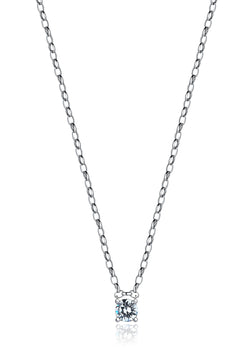 AWAKENING PENDANT SILVER AND WHITE