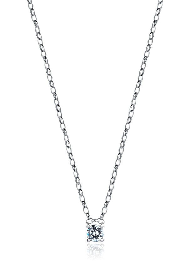 AWAKENING PENDANT SILVER AND WHITE