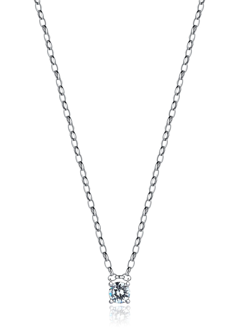 AWAKENING PENDANT SILVER AND WHITE