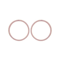 ROUND BEATS EARRINGS YELLOW GOLD
