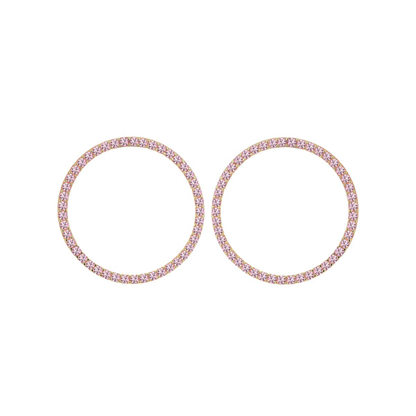 ROUND BEATS EARRINGS YELLOW GOLD