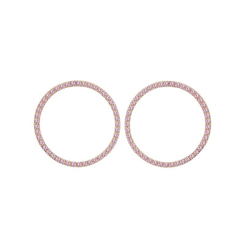ROUND BEATS EARRINGS YELLOW GOLD