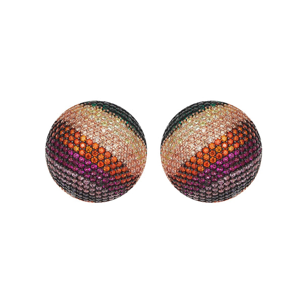 MAGNUM STUDS ROSE GOLD AND MULTICOLOUR