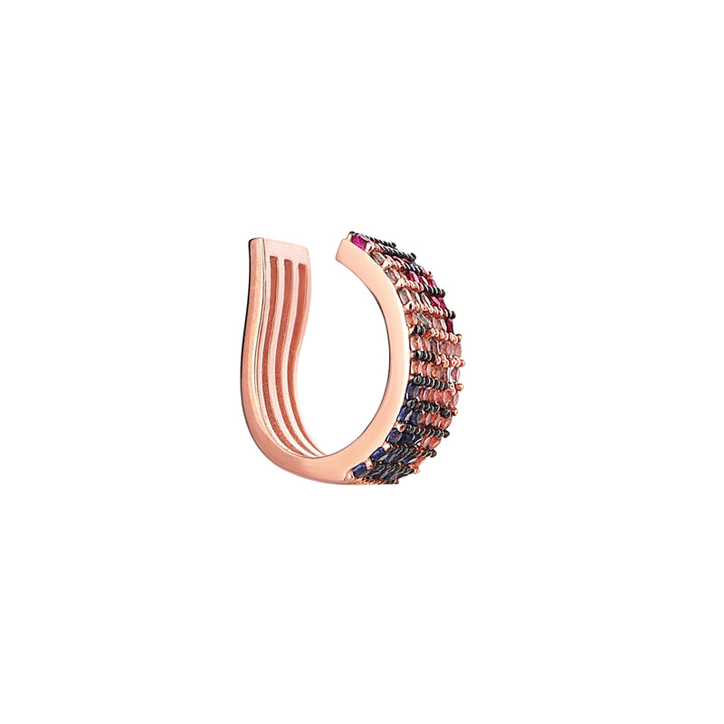 PLANET EARTH EARCUFF ROSE GOLD