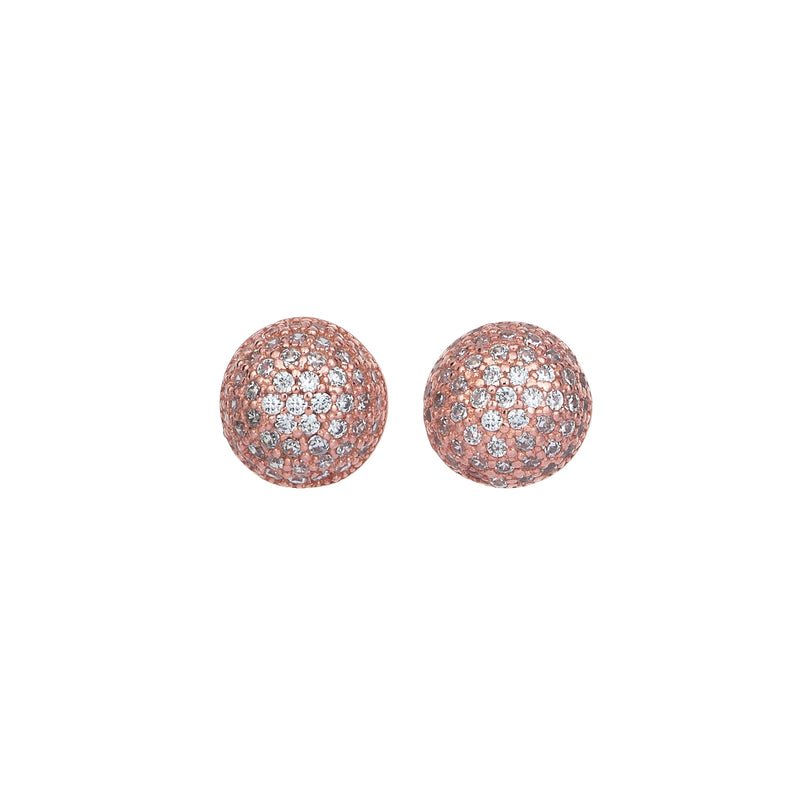 BOOM BOOM STUDS GOLD AND WHITE