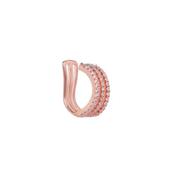 ETNOBIT EARCUFF ROSE GOLD AND WHITE