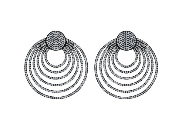 ORION EARRINGS WHITE