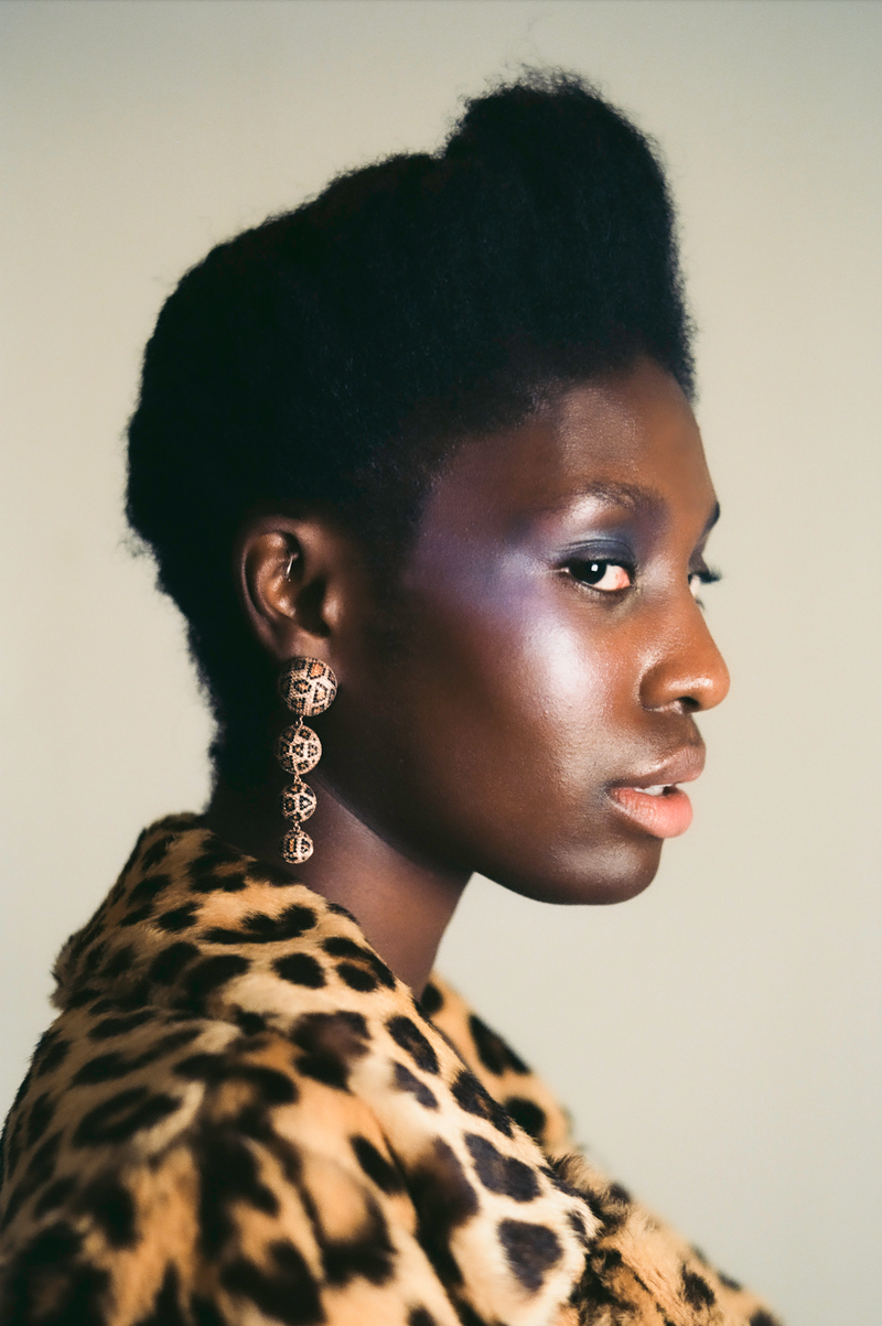 NEW EARTH EARRINGS LEOPARD