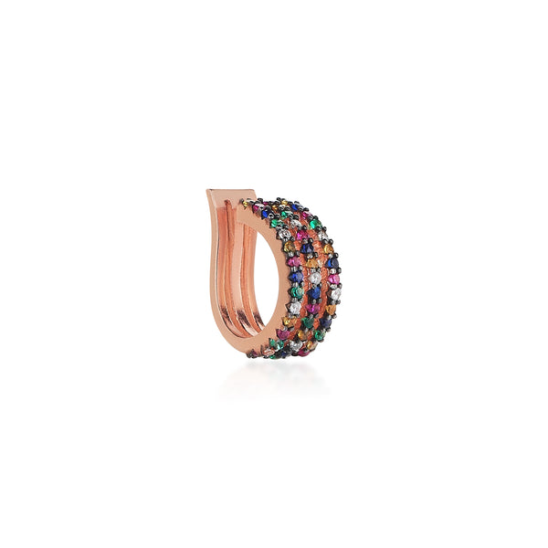 ETNOBIT EARCUFF ROSE GOLD