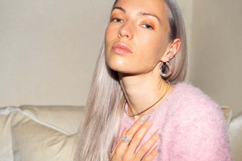 GLORY EARCUFF WHITE
