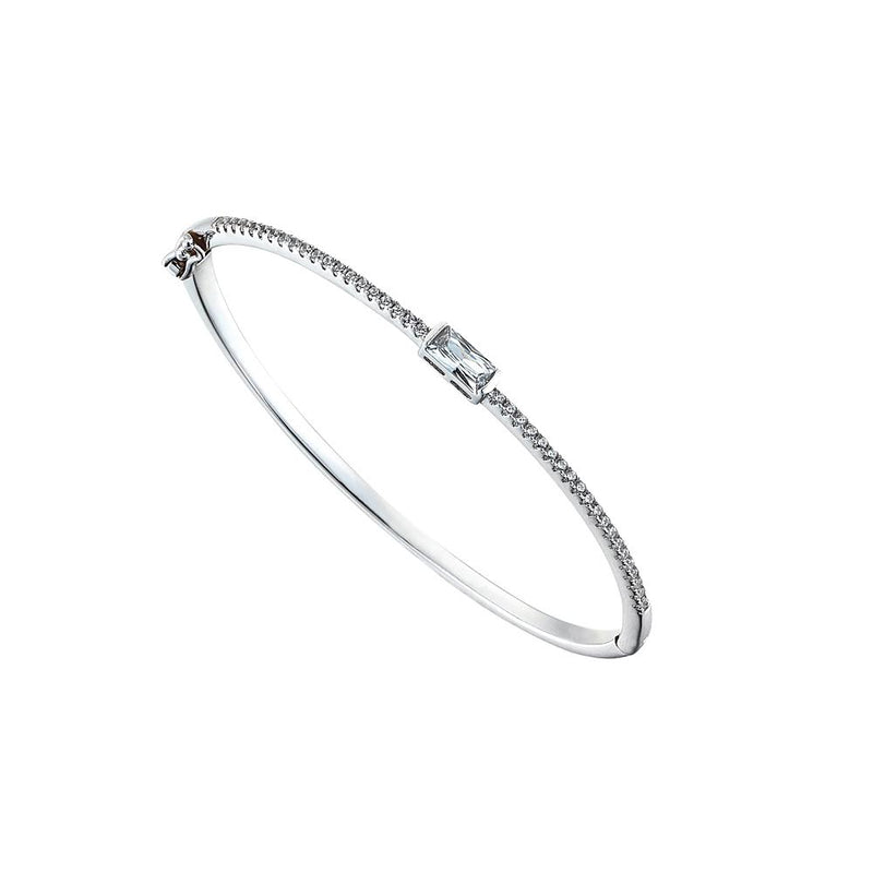 REFLECTION BANGLE WHITE